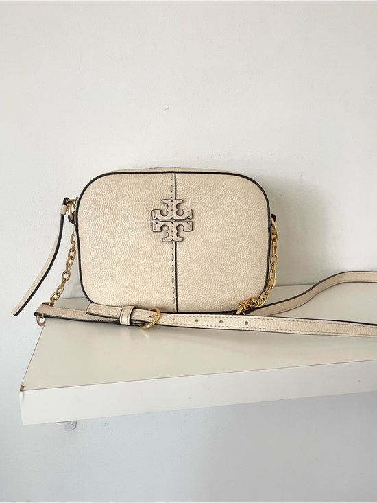 Tory Burch Handbags - Tory Burch Cream Crossbody Bag
